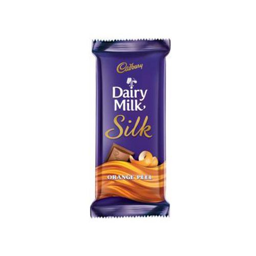 Buy Cadbury Dairy Milk Silk Orange Peel 145 Gm Pouch Online at the Best ...