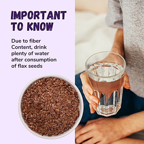 24 Mantra Organic Flax Seeds, 200 g Pouch Gluten Free