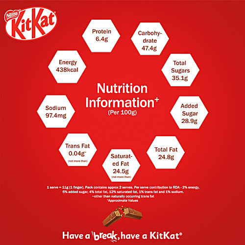 Nestle  Kitkat 2 Fingers, 18 g Pack 