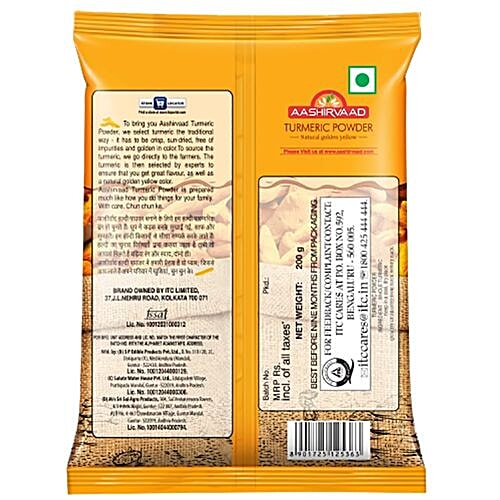 Aashirvaad Turmeric Powder/Pasapu Pudi, 200 g  