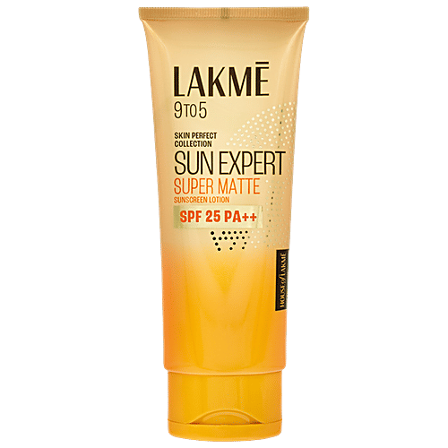 Lakme Sun Expert Ultra Matte Sunscreen Lotion - SPF 24 PA++, 50 ml  