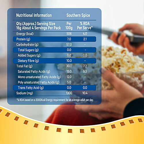 ACT II Southern Spice Flavour Instant Popcorn, 70 g Pouch 