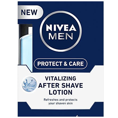 Nivea Protect & Care After Shave Lotion, 100 ml  Refreshes & Protects Skin