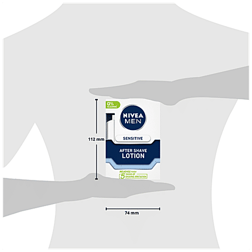 Nivea Men Sensitive After Shave Lotion, 100 ml  