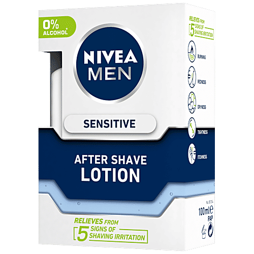 Nivea Men Sensitive After Shave Lotion, 100 ml  