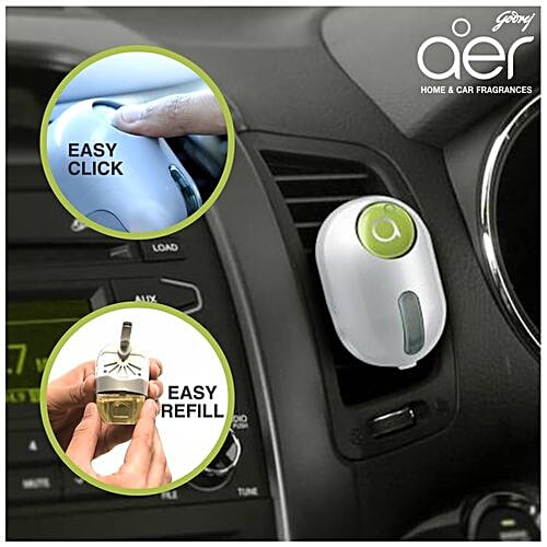 Buy Godrej Aer Click Fresh Lush Green Car Fragrance Refill 9 Ml Online