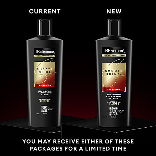 Tresemme Smooth Shine+ Shampoo, 185 ml  Intense Moisturisation