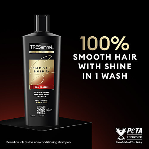 Tresemme Smooth Shine+ Shampoo, 185 ml  Intense Moisturisation