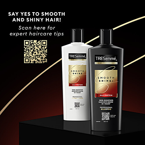 Tresemme Smooth Shine+ Shampoo, 185 ml  Intense Moisturisation