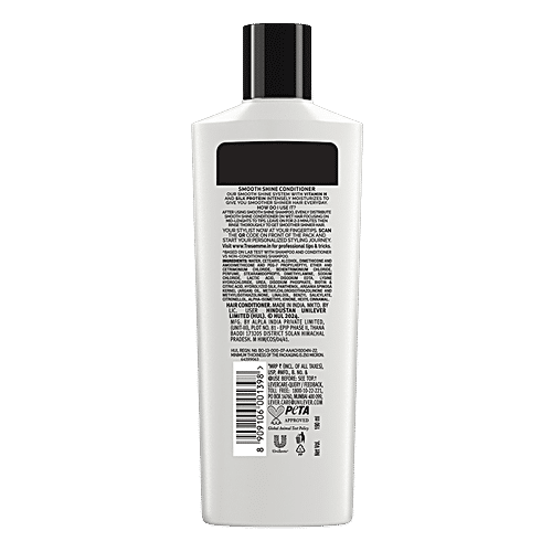Tresemme Smooth Shine Silk Protein Professional Conditioner, 190 ml Smoother Hair with Shine in 1 Wash