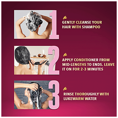 Tresemme Smooth & Shine Pro Collection Conditioner - Vitamin H & Silk Protein, Intense Moisturisation, 80 ml Bottle Intense Moisturisation