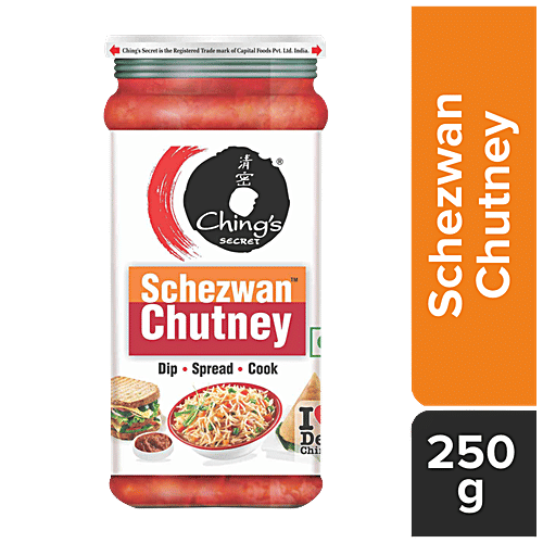 Buy Chings Chutney Schezwan 250 Gm Jar Online At Best Price of Rs 85.5
