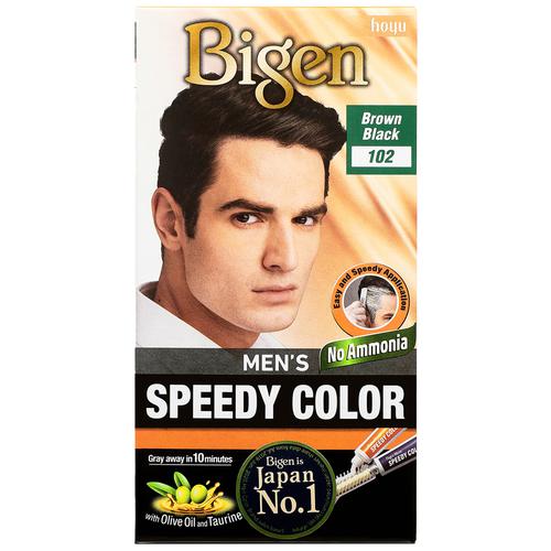 Buy Bigen Hair Colour Brown Black 102 1 Pc Carton Online At Best Price of  Rs 441 - bigbasket