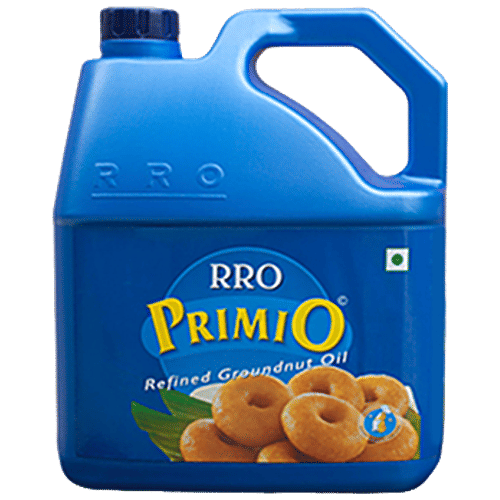 Buy Rro Oil Primio Refined Groundnut 5 Ltr Can Online at the Best Price