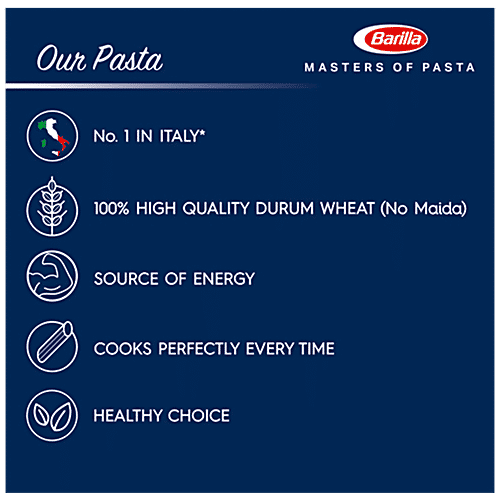 Barilla Durum Wheat Pasta - Spaghetti N.5, 500 g Carton 
