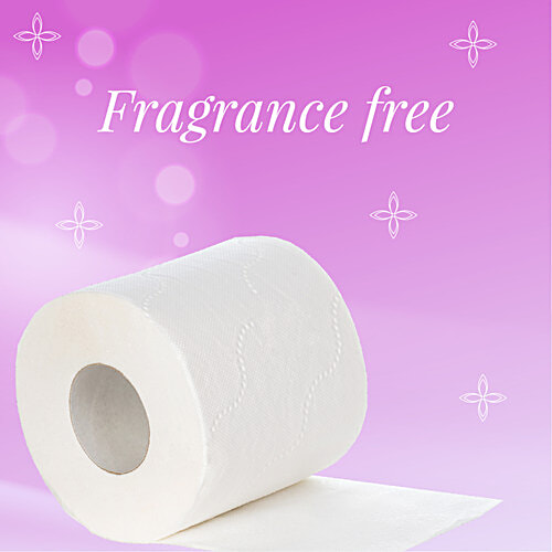 Origami 3 Ply Toilet Tissue Paper Roll, 1 pc (4 x 240 Pulls) 4 In 1, Virgin Fibre, Eco-Friendly, Disposable, Virgin Fibre, No Clog, Dispenser Friendly