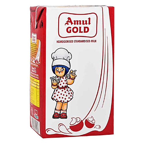Buy Amul Gold Homogenised Standardised Milk Online at Best Price of Rs