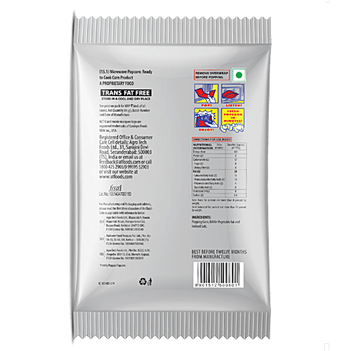 ACT II Microwave Popcorn - Original, 99 g Pouch 