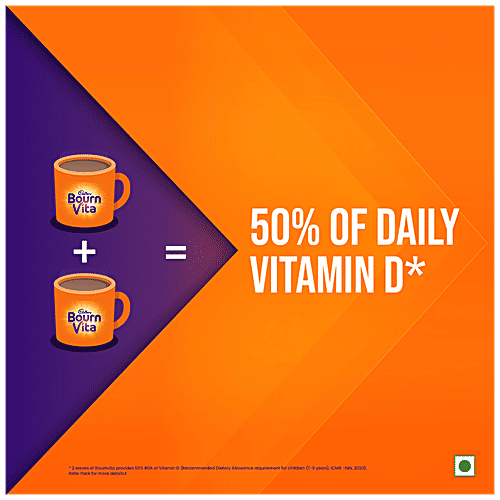 Bournvita Chocolate Health Drink - Bournvita, 1 Kg Jar 