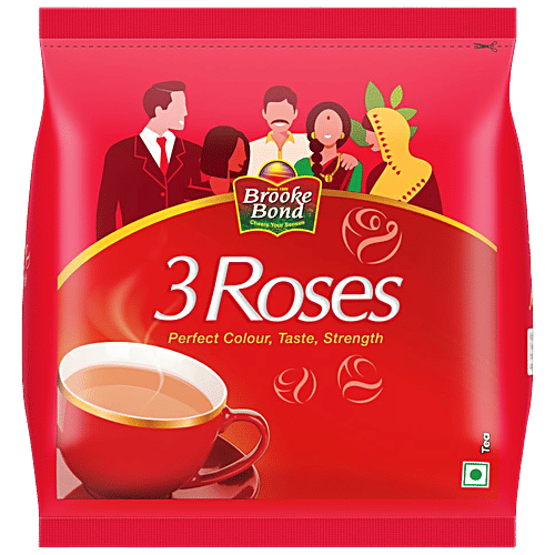 3 Roses Dust Tea, 1 kg Perfect Taste, Good Health with Healthy Flavonoids