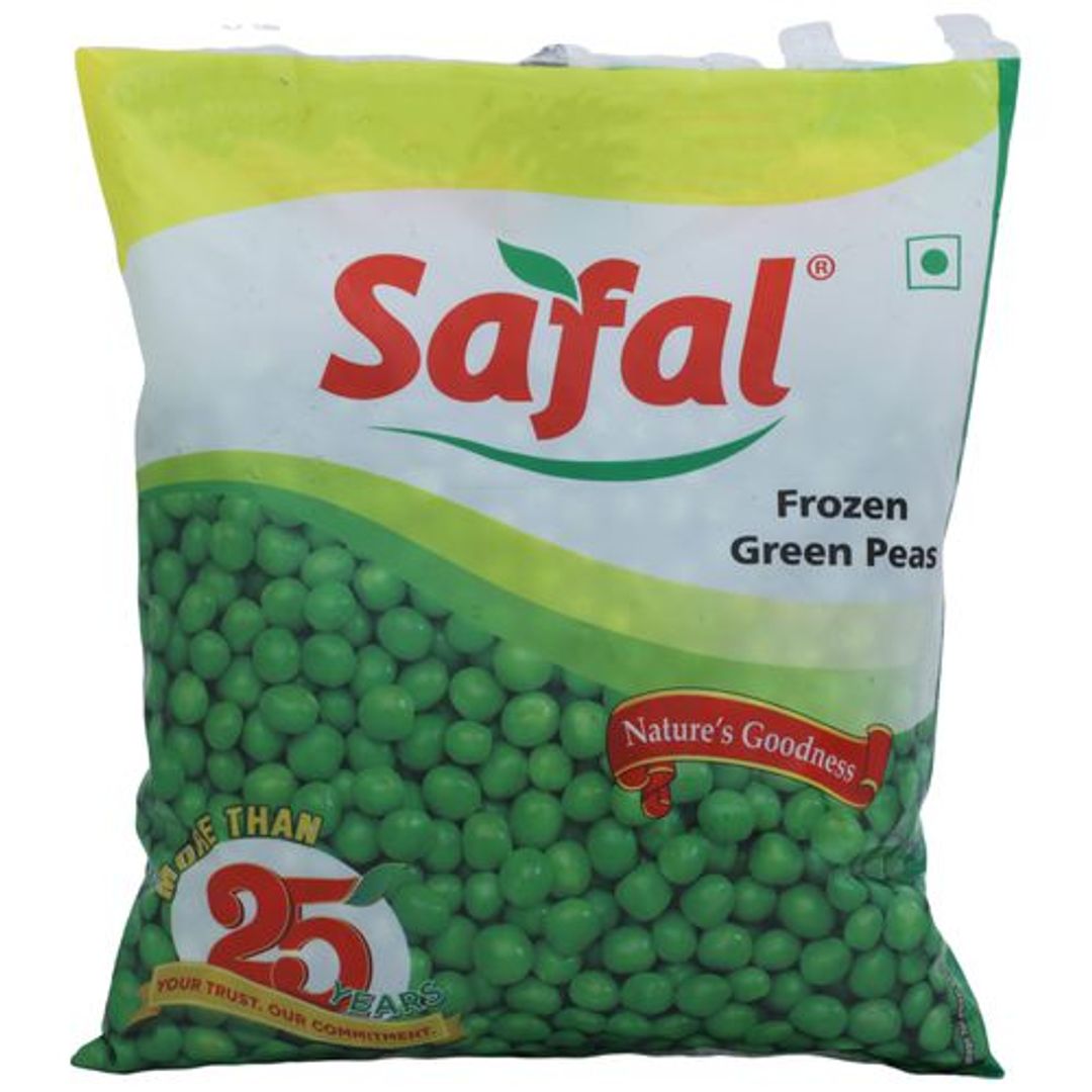 Safal Frozen - Green Peas, 1 kg Pouch
