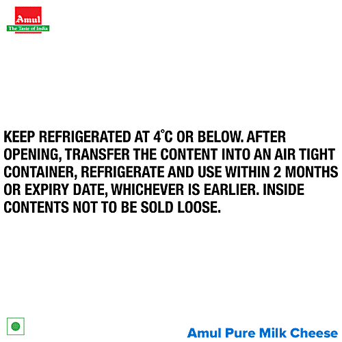 Buy Amul Processed Cheese Block 1 kg Carton Online at Best Price of