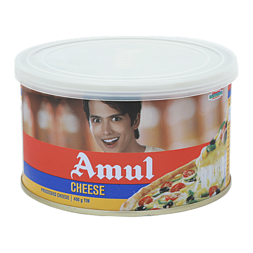 Buy Amul Processed Cheese 400 gm Tin Online at Best Price. of Rs 245
