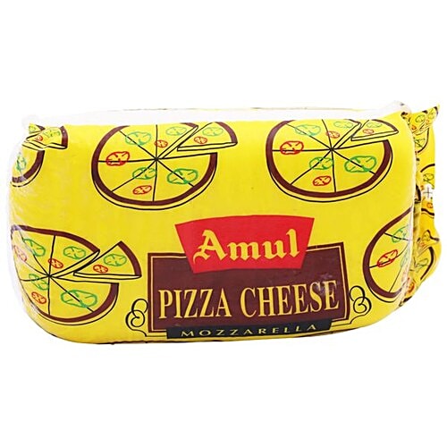 Buy Amul Pizza Cheese Mozzarella Block 1 Kg Pouch Online At Best Price