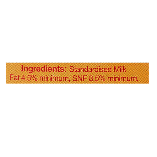 Amul Gold Homogenised Standardised Milk, 1 L Carton 