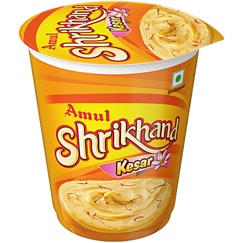 Amul Kesar Shrikhand, 500 g Cup 
