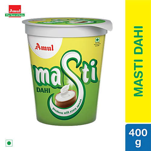 Amul Masti Dahi, 400 g Cup 