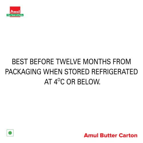 Amul Butter - Pasteurised, 100 g Carton 