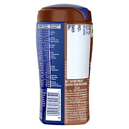 Horlicks Health & Nutrition Drink - Chocolate Flavour, 200 g Jar 