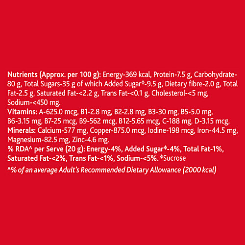 Boost Nutrition Drink, 1 kg Carton Energy & Sports