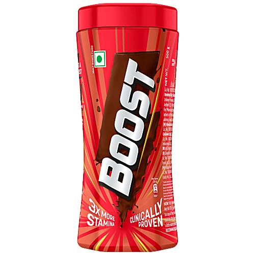 Buy Boost Nutrition Drink Health Energy Sports 500 Gm Jar Online At