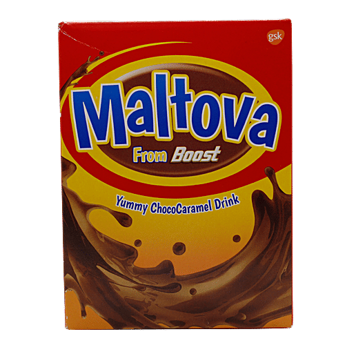 Maltova Nutrition Drink - Choco Caramel, 500 g Carton 
