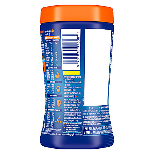 Horlicks Nutrition Drink, 200 g Jar Contains Vital Nutrients