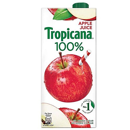Tropicana 100% Apple Juice, 2x1 L Multipack 