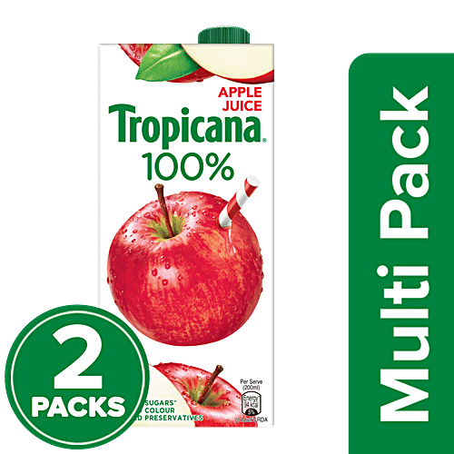 Tropicana Apple Juice, 2x1 L Multipack 