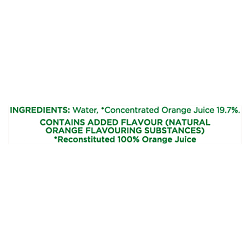 Tropicana 100% Orange Juice, 2x1 L Multipack 