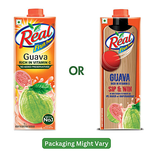 Real Fruit Juice - Guava, 2x1 L Multi Pack 