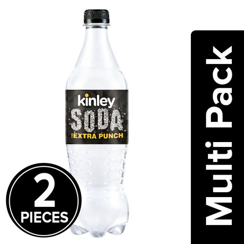 Kinley Club Soda, 2x750 ml Multipack 