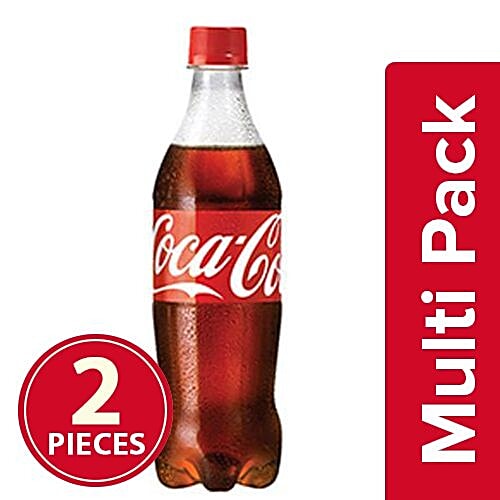 Coca-Cola Soft Drink, 2x600 ml Multi Pack 