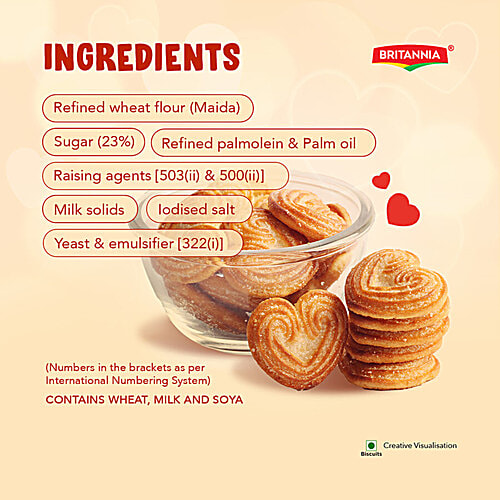 Britannia Biscuits - Little Hearts, 6x34.5 g Multi Pack 