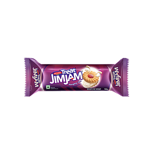 Britannia Jimjam Cream Biscuit, 3x92 g Multipack 
