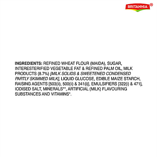 Britannia Biscuits - Milk Bikis Milk Sandwich, 3x100 g Multi Pack 