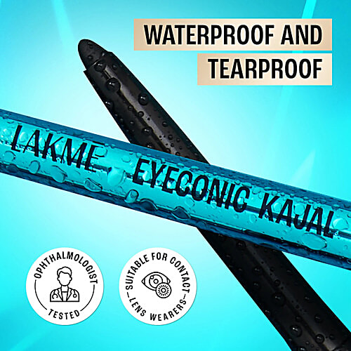 Lakme 9-5 Eyeconic Kajal, 2x0.35 g (Multipack)