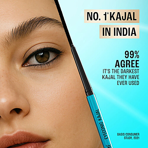 Lakme 9-5 Eyeconic Kajal, 2x0.35 g (Multipack)