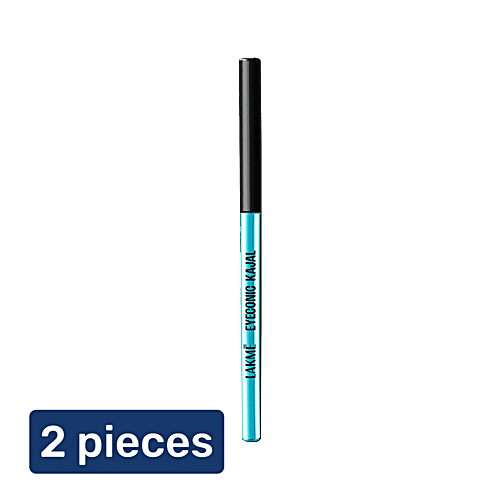 Lakme 9-5 Eyeconic Kajal, 2x0.35 g (Multipack)