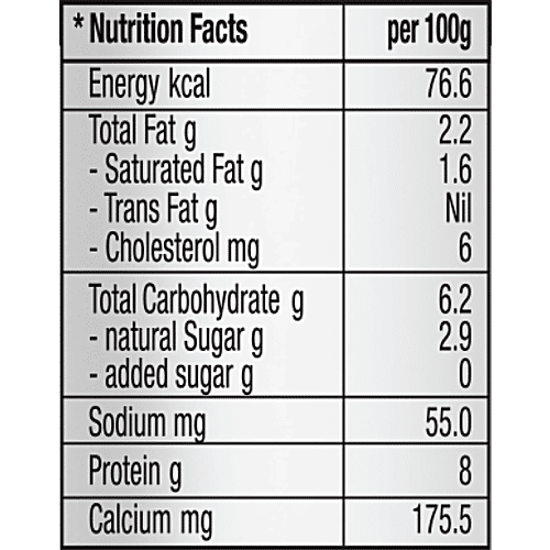 Epigamia Greek Yogurt - Natural, 4 x 400 g Multipack